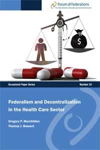 Federalism and Decentralization in the Health Care Sector Number 24